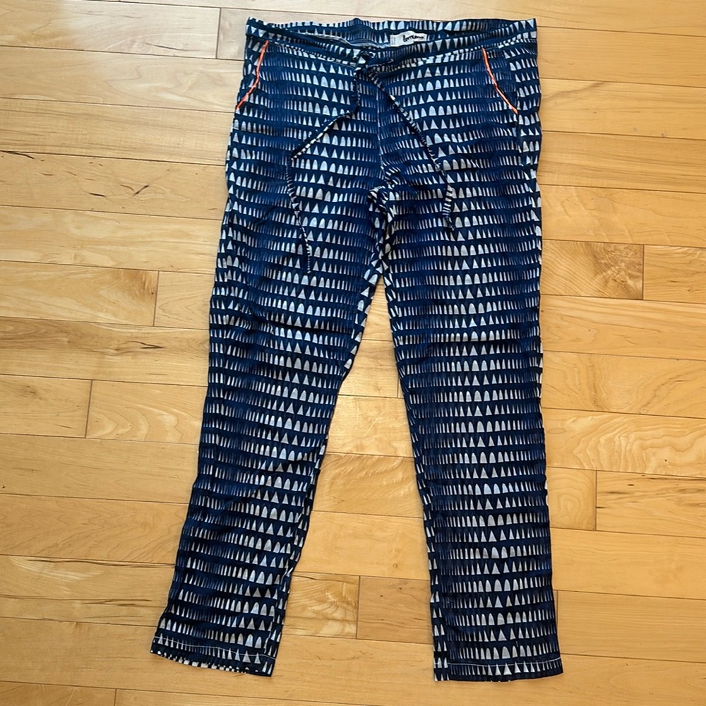 NWOT lemlem navy blue cover up pants cotton small